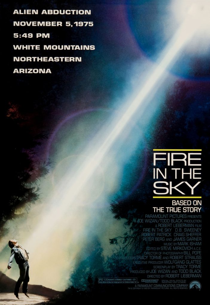 Fire in the Sky (DVD Cover)